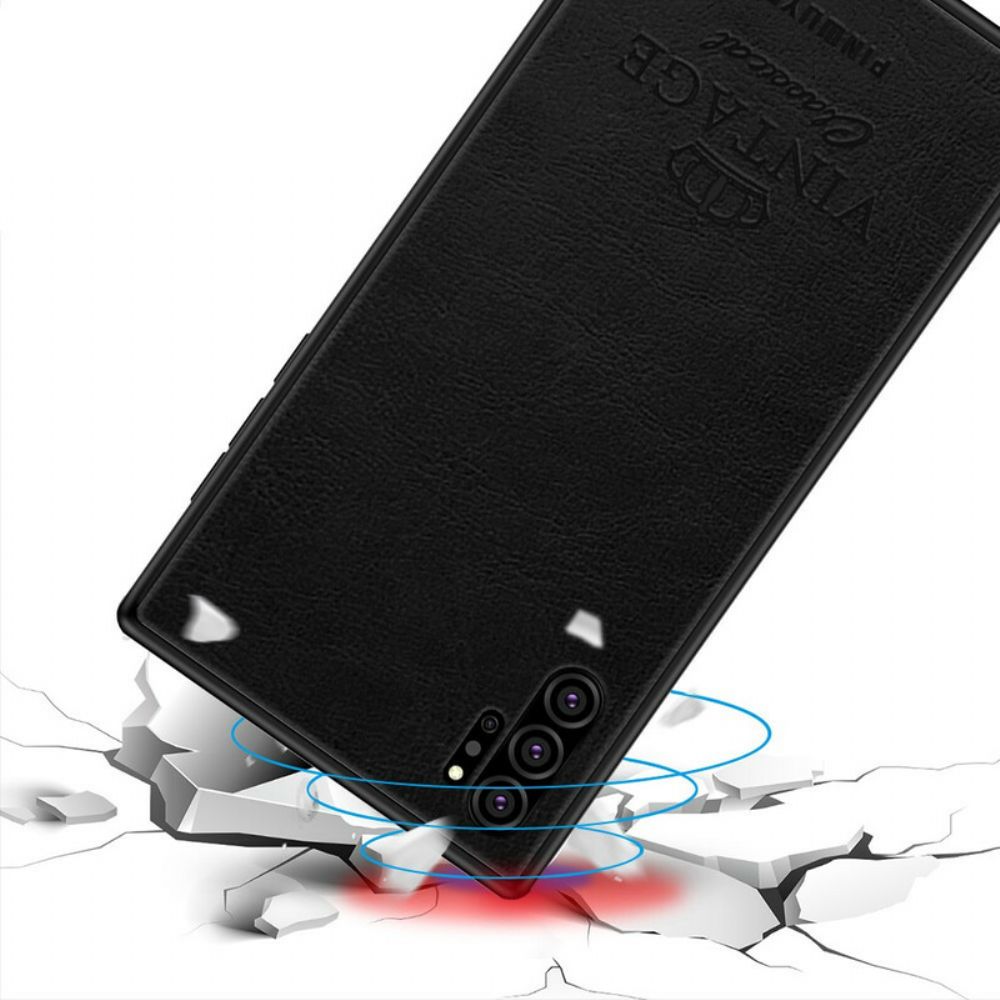 Telefoonhoesje voor Samsung Galaxy Note 10 Plus Vintage Pinwuyo