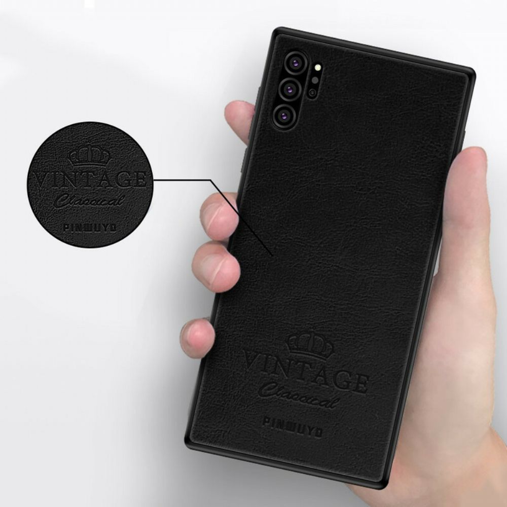 Telefoonhoesje voor Samsung Galaxy Note 10 Plus Vintage Pinwuyo
