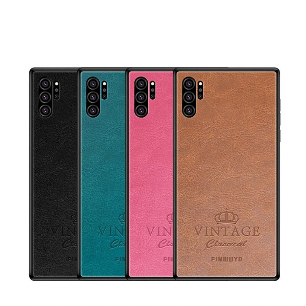 Telefoonhoesje voor Samsung Galaxy Note 10 Plus Vintage Pinwuyo