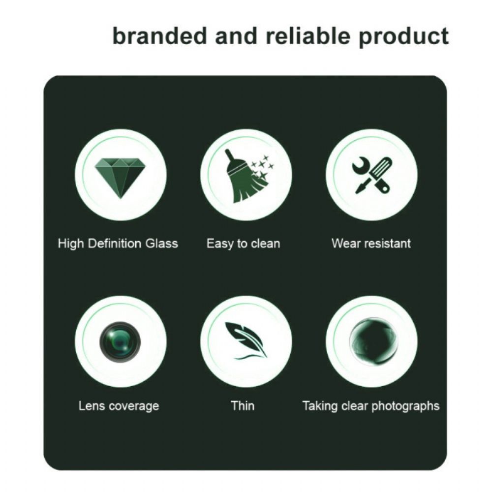 Beschermend Lens Van Gehard Glas Voor Vivo V50 5g / V50e 5g 9 Black0