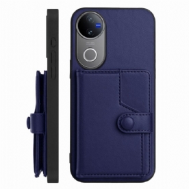 Hoesje Vivo V50e 5g Rfid-kaarthouder Bescherming Hoesje