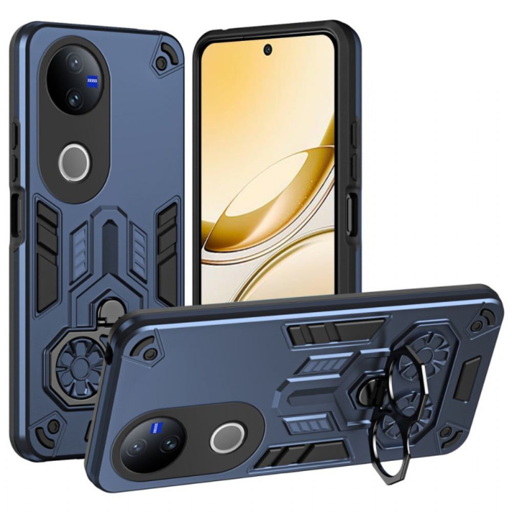 Hoesje Vivo V50e 5g Robuust Met Standaard Bescherming Hoesje