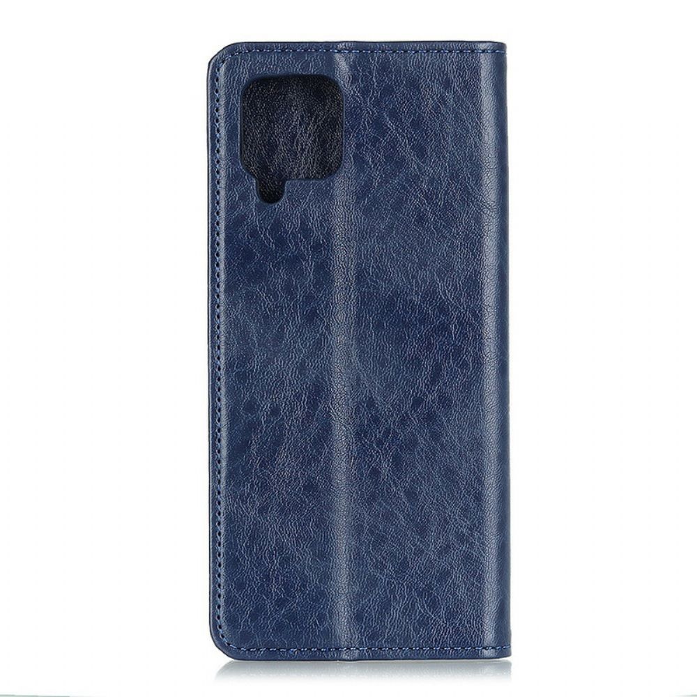 Bescherming Hoesje voor Samsung Galaxy A12 / M12 Folio-hoesje Gesplitste Leerstijl