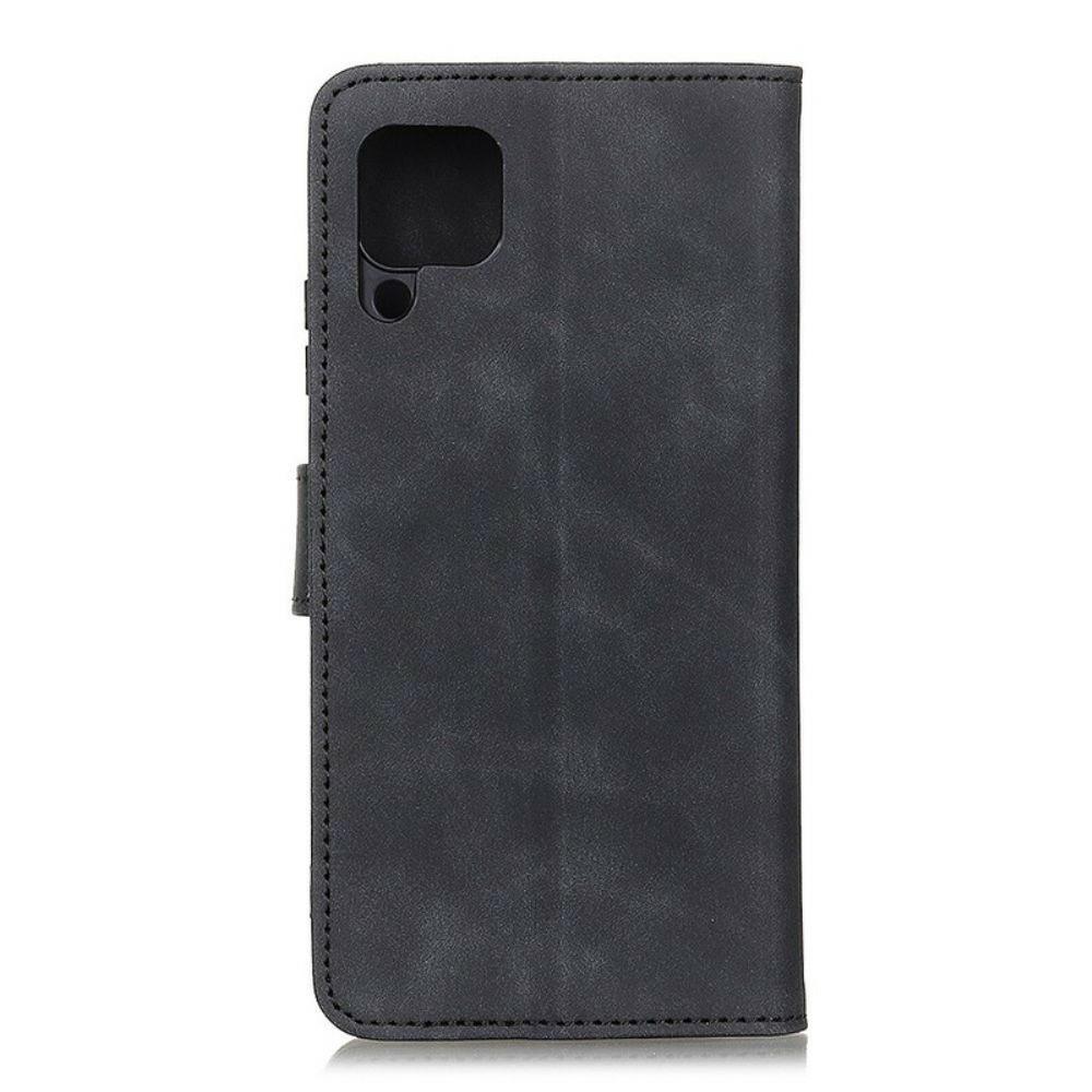 Folio-hoesje voor Samsung Galaxy A12 / M12 Vintage Leereffect Khazneh