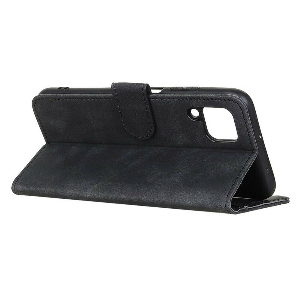 Folio-hoesje voor Samsung Galaxy A12 / M12 Vintage Leereffect Khazneh