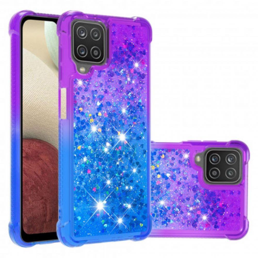 Telefoonhoesje voor Samsung Galaxy A12 / M12 Pailletten Kleuren