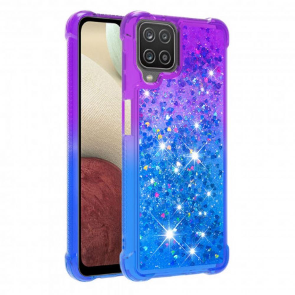 Telefoonhoesje voor Samsung Galaxy A12 / M12 Pailletten Kleuren