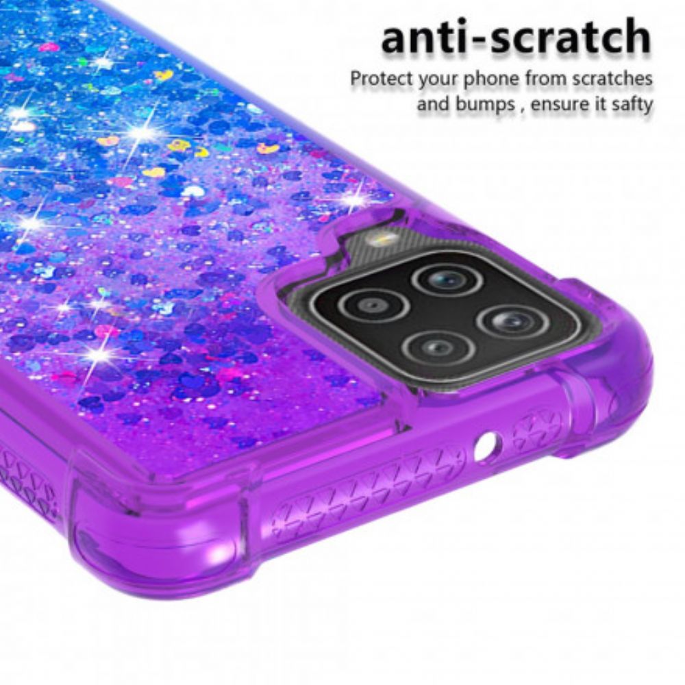 Telefoonhoesje voor Samsung Galaxy A12 / M12 Pailletten Kleuren