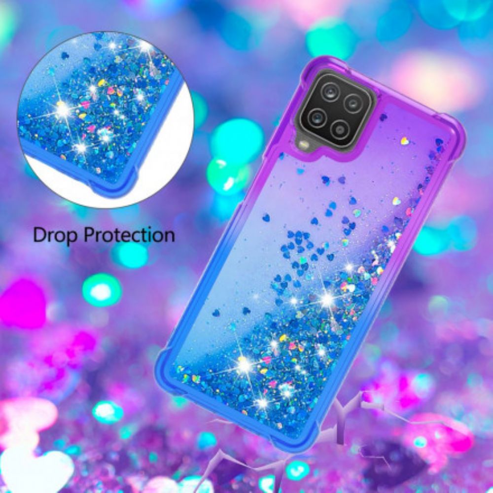 Telefoonhoesje voor Samsung Galaxy A12 / M12 Pailletten Kleuren