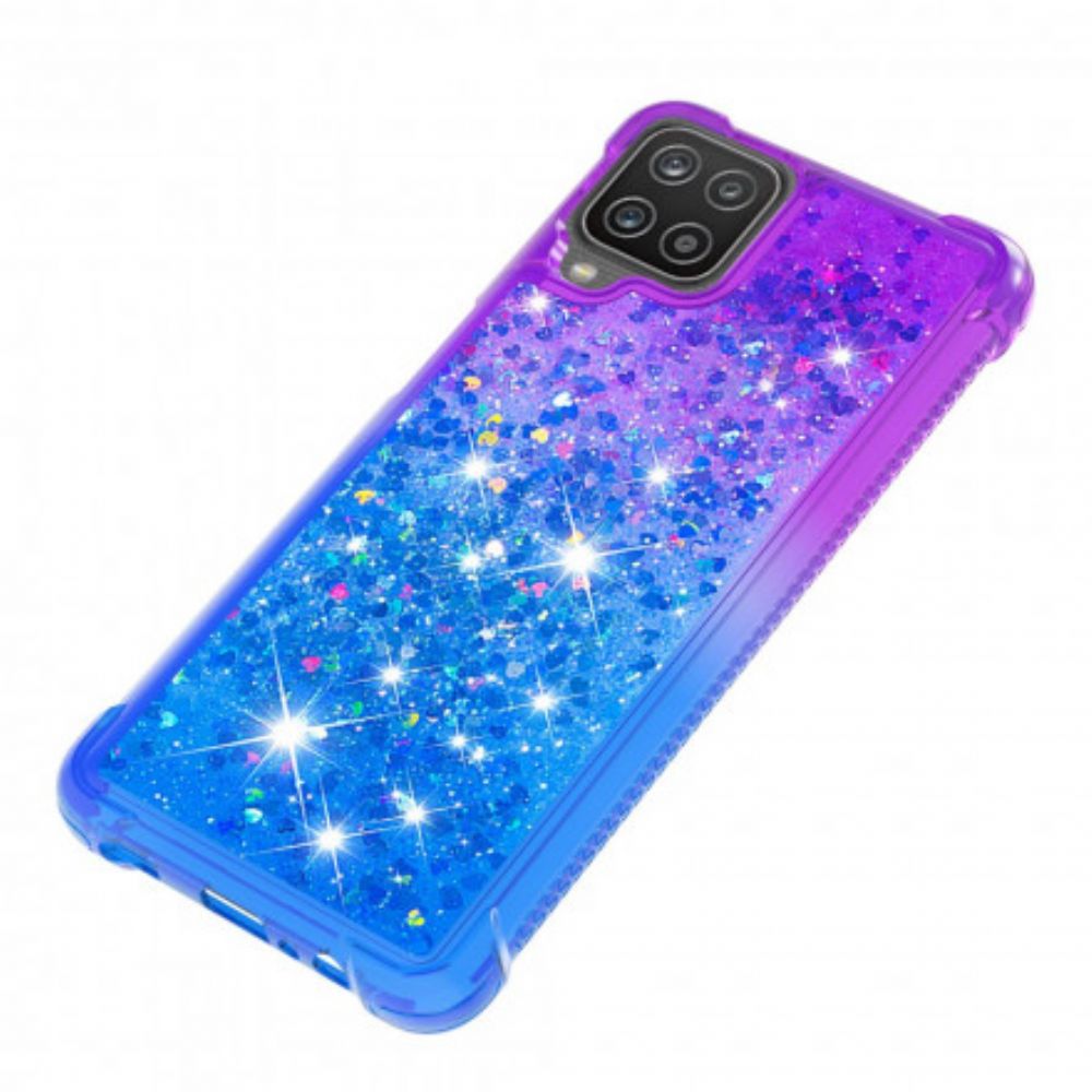 Telefoonhoesje voor Samsung Galaxy A12 / M12 Pailletten Kleuren