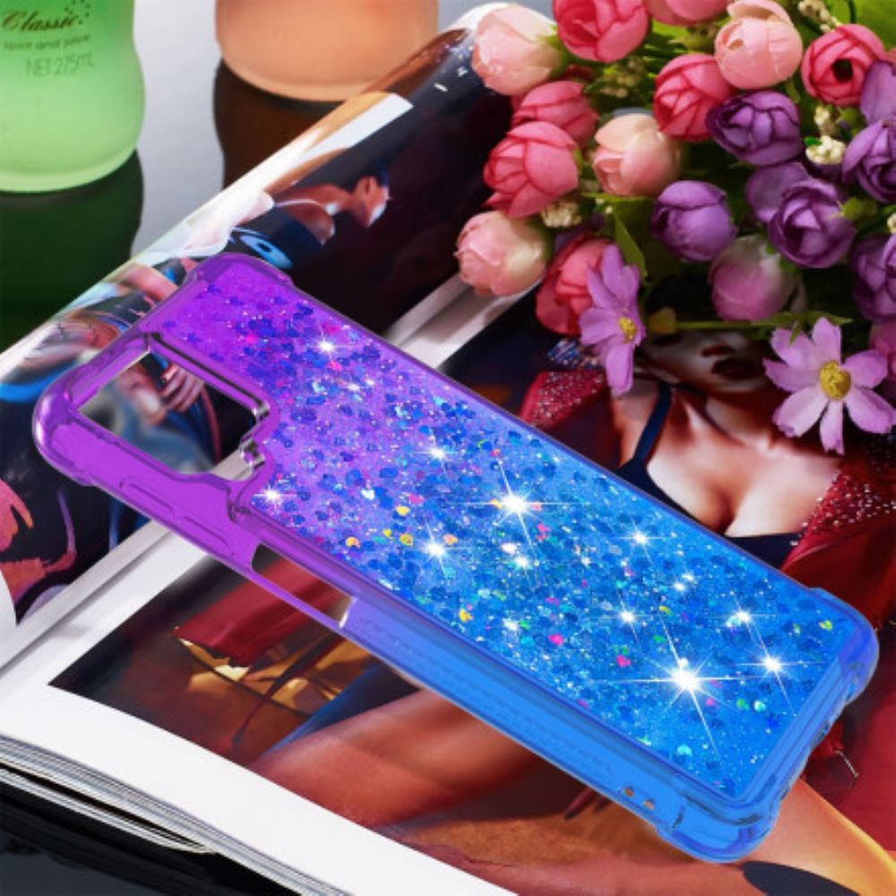 Telefoonhoesje voor Samsung Galaxy A12 / M12 Pailletten Kleuren