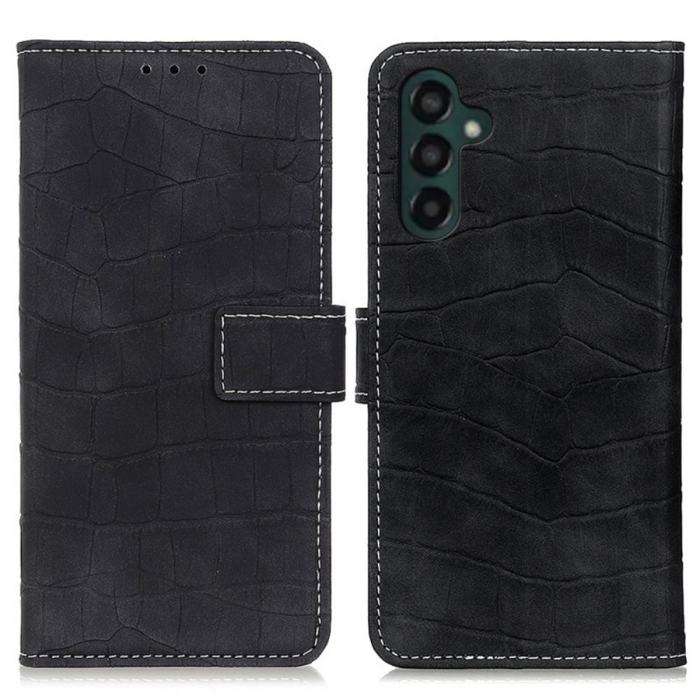Bescherming Hoesje Samsung Galaxy A55 5g Krokodilstijl