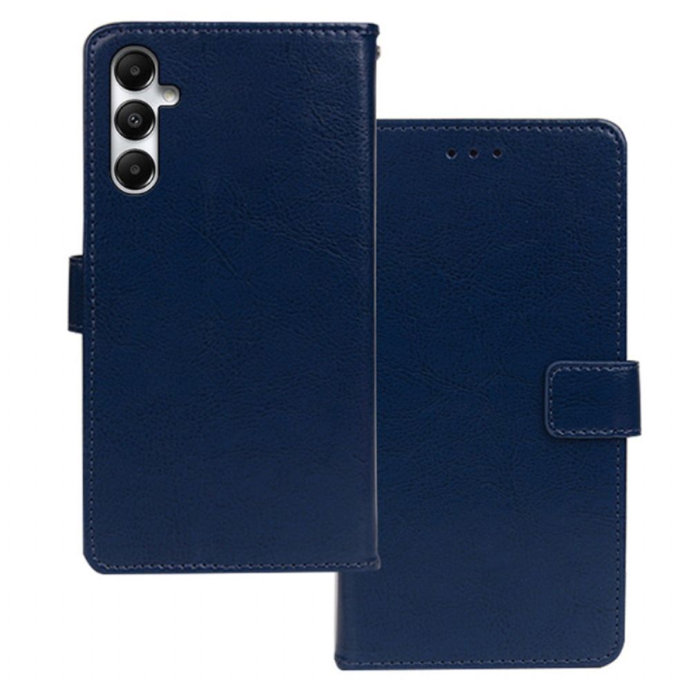 Bescherming Hoesje Samsung Galaxy A55 5g Kunstleer Idewei