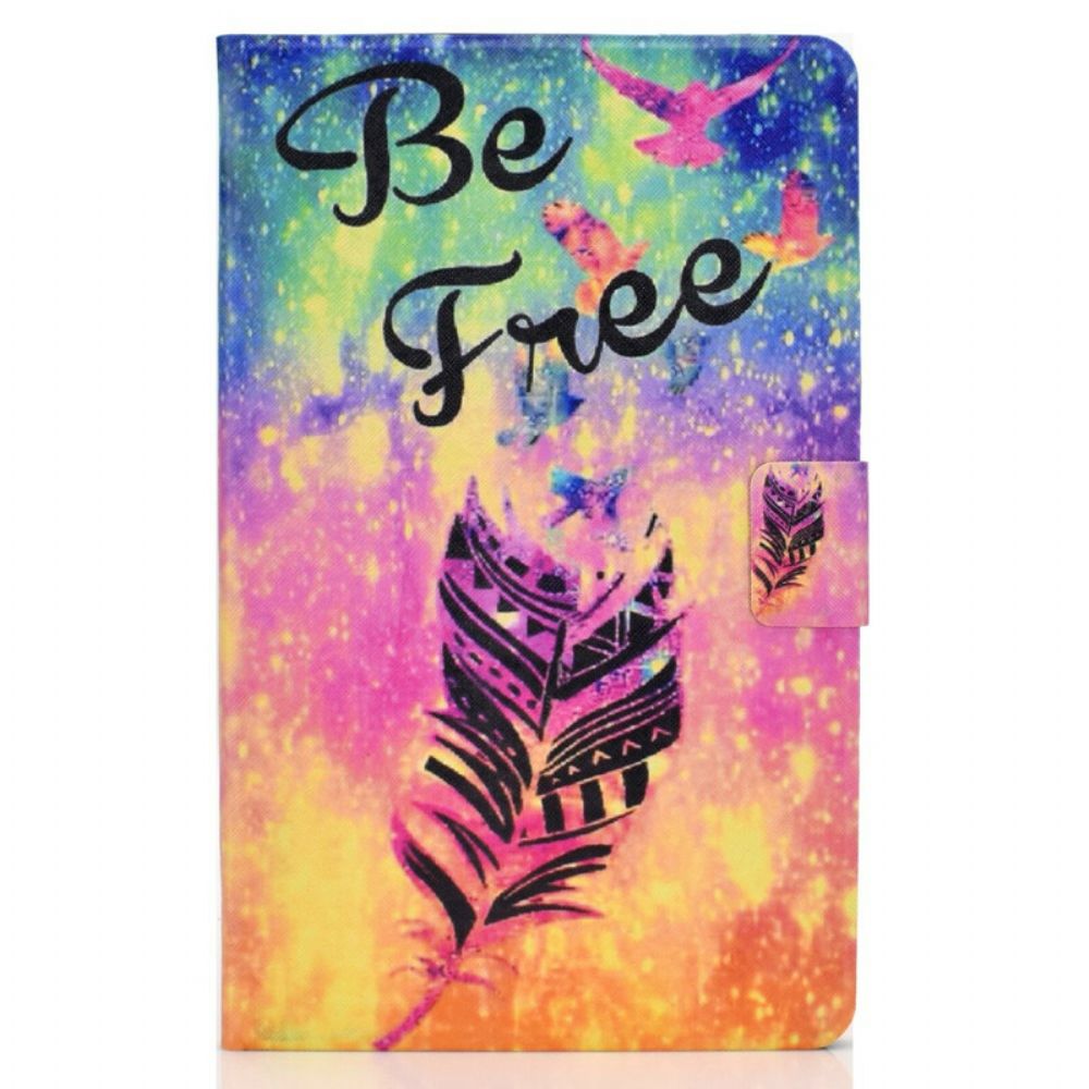 Flip Case voor Samsung Galaxy Tab A 10.1 (2019) Wees Vrij