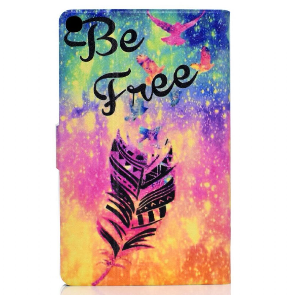 Flip Case voor Samsung Galaxy Tab A 10.1 (2019) Wees Vrij
