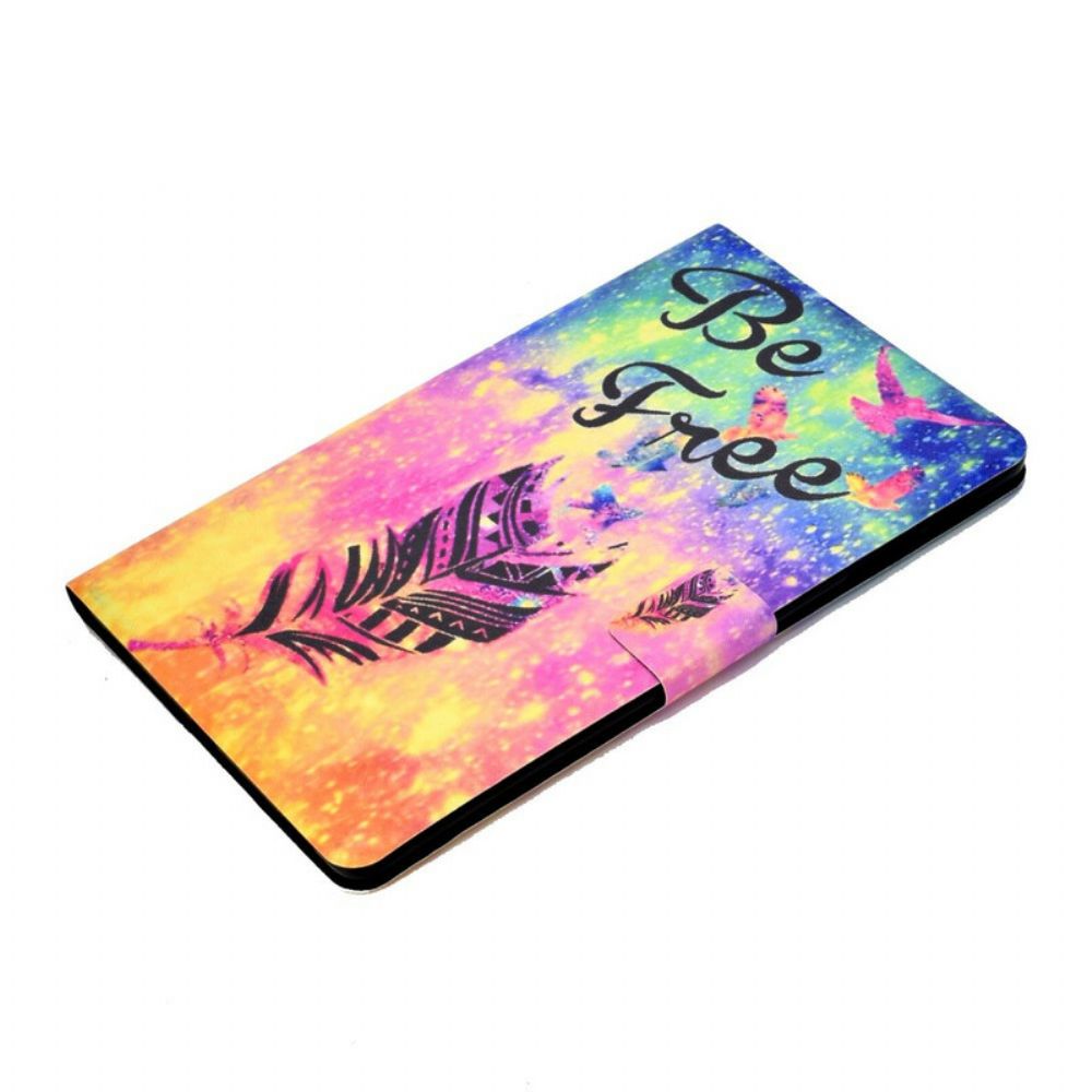 Flip Case voor Samsung Galaxy Tab A 10.1 (2019) Wees Vrij