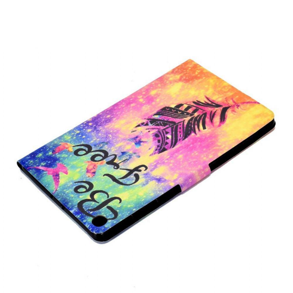 Flip Case voor Samsung Galaxy Tab A 10.1 (2019) Wees Vrij