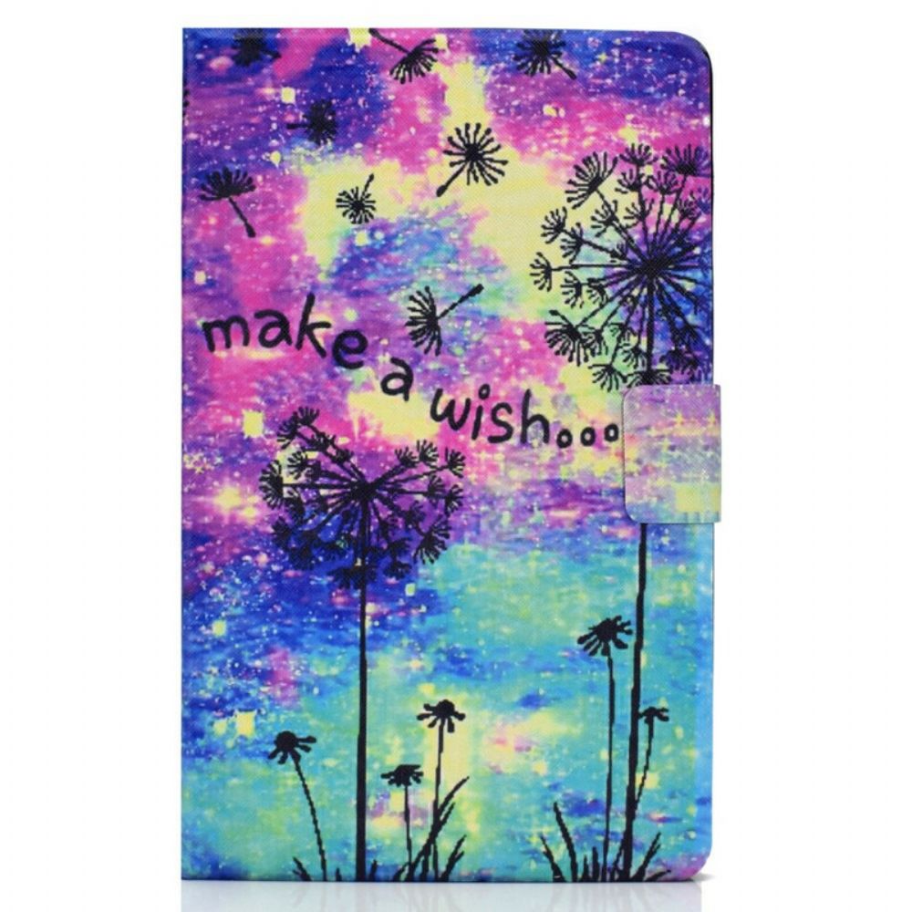 Folio-hoesje voor Samsung Galaxy Tab A 10.1 (2019) Doe Een Wens
