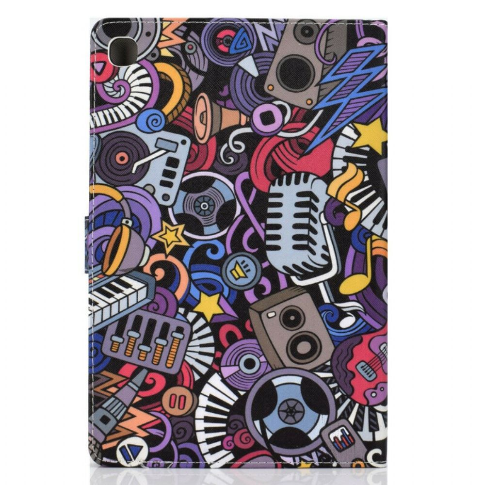 Folio-hoesje voor Samsung Galaxy Tab A 10.1 (2019) Muziek