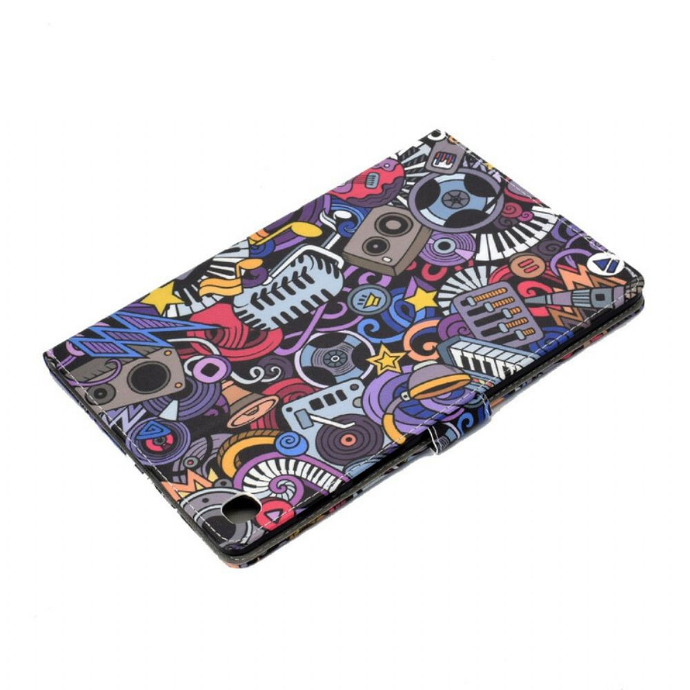 Folio-hoesje voor Samsung Galaxy Tab A 10.1 (2019) Muziek