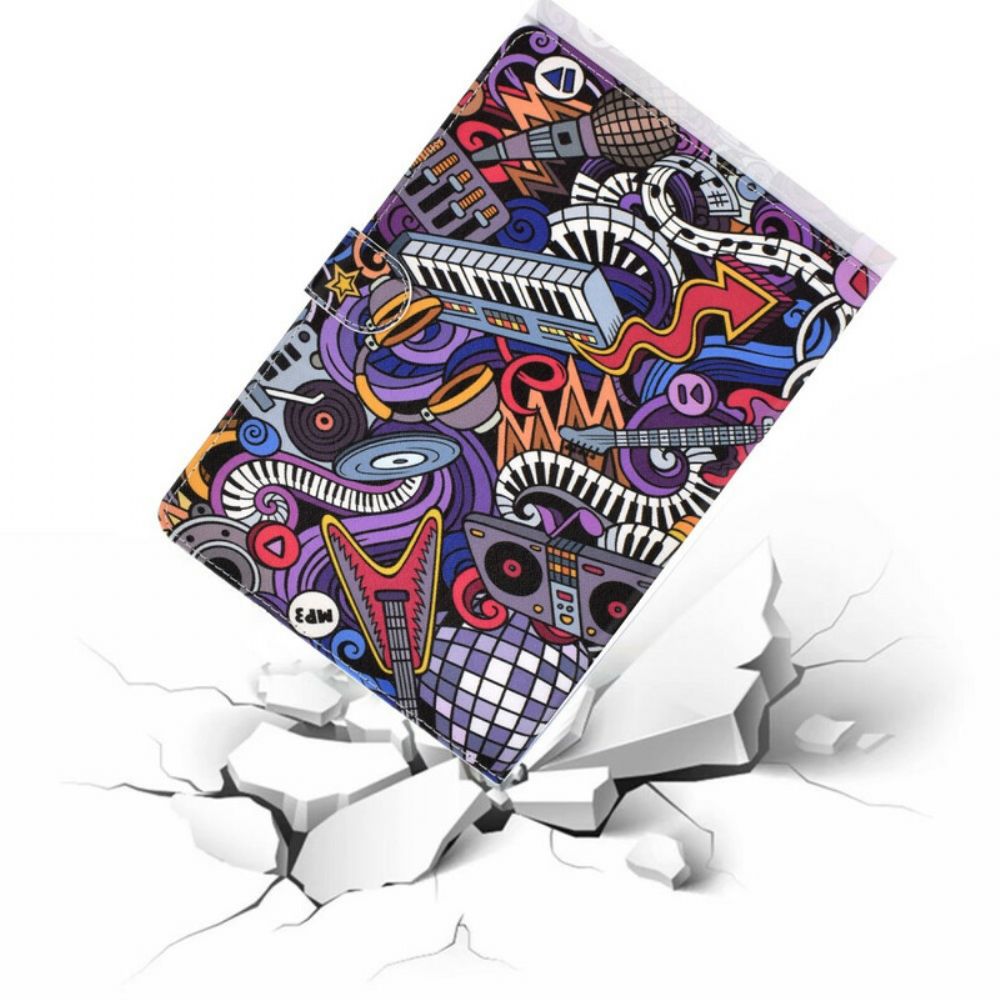 Folio-hoesje voor Samsung Galaxy Tab A 10.1 (2019) Muziek