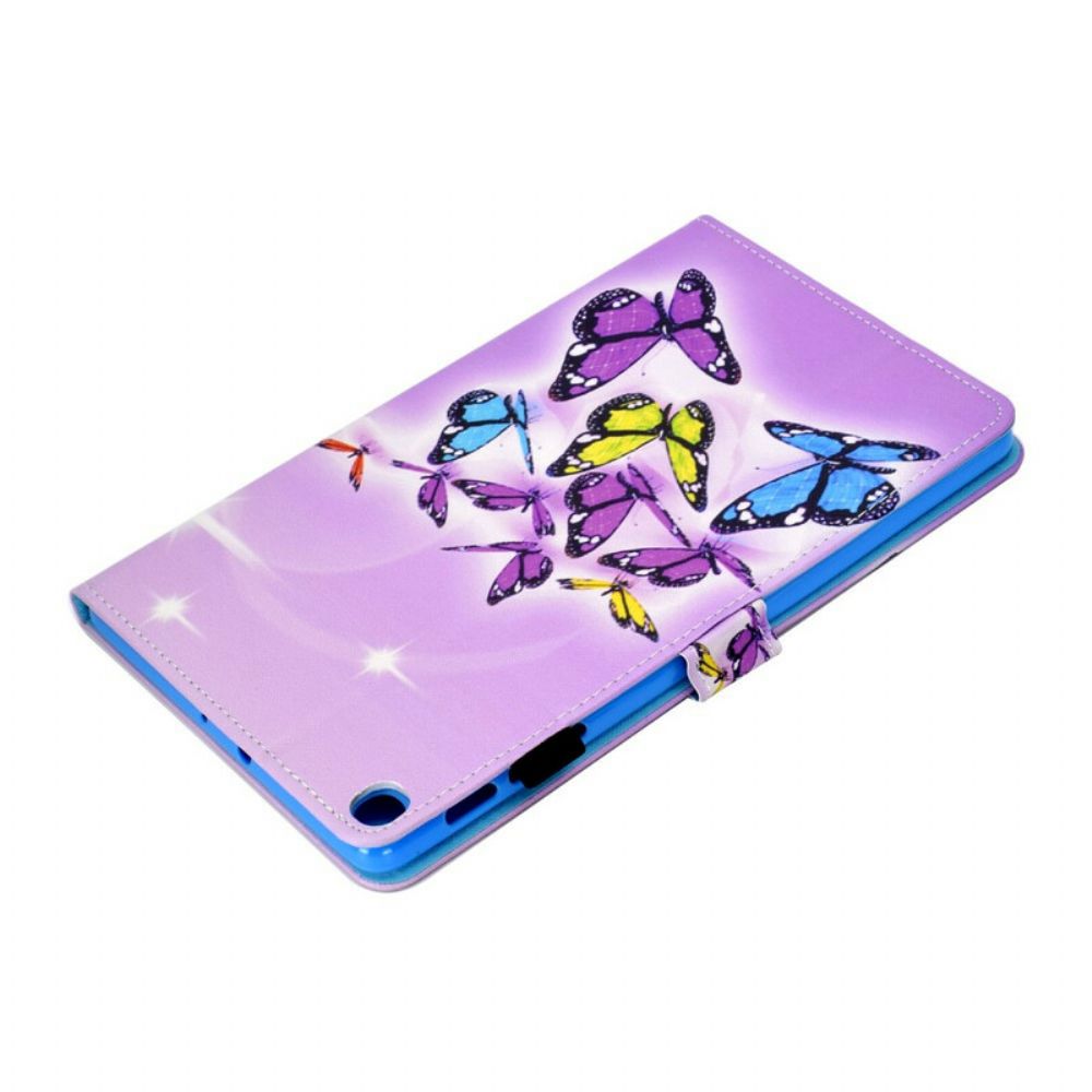 Folio-hoesje voor Samsung Galaxy Tab A 10.1 (2019) Vlinders