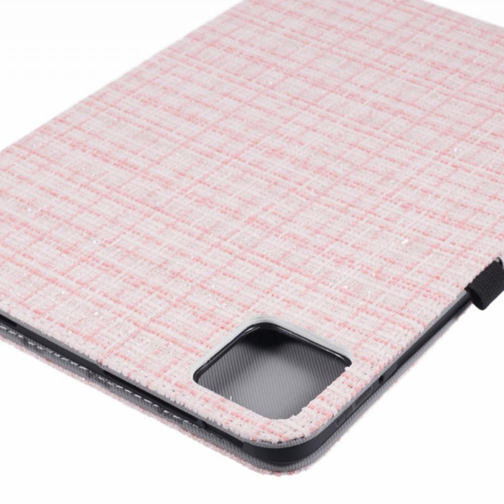 Cover Xiaomi Pad 6s Pro Geweven Patroon Bescherming Hoesje
