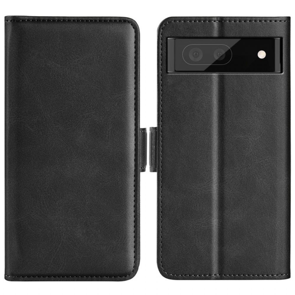 Folio-hoesje voor Google Pixel 7 Dubbele Sluiting