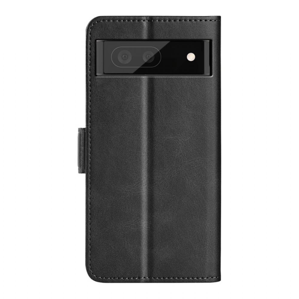 Folio-hoesje voor Google Pixel 7 Dubbele Sluiting