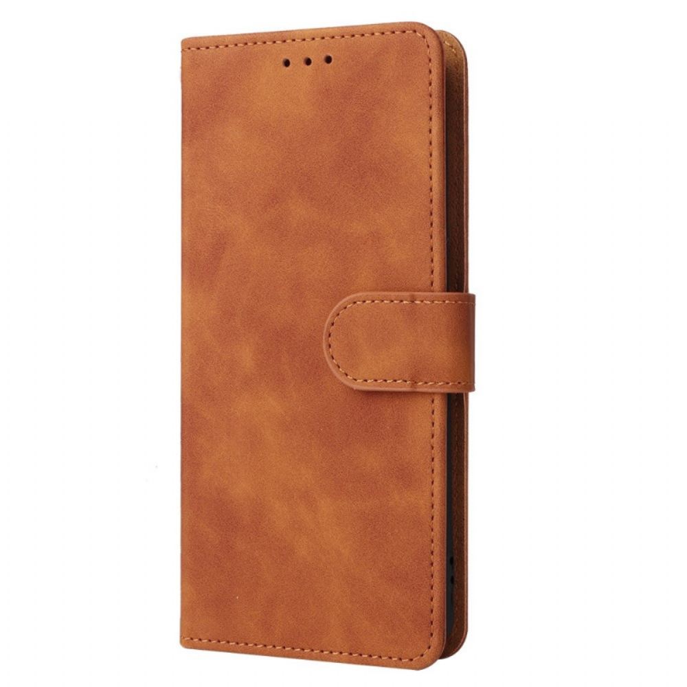 Folio-hoesje voor Google Pixel 7 Met Ketting Gekleurde Imitatie Lederen Band