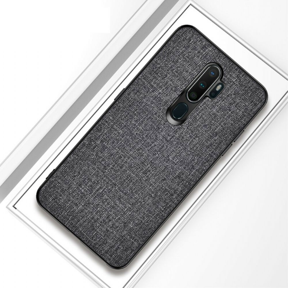 Hoesje voor Oppo A9 2020 / A5 2020 Doek Textuur