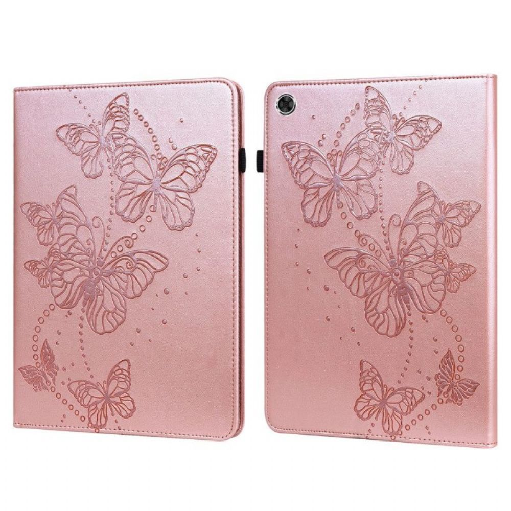 Cover voor Samsung Galaxy Tab A8 (2021) Gestileerde Vlinders