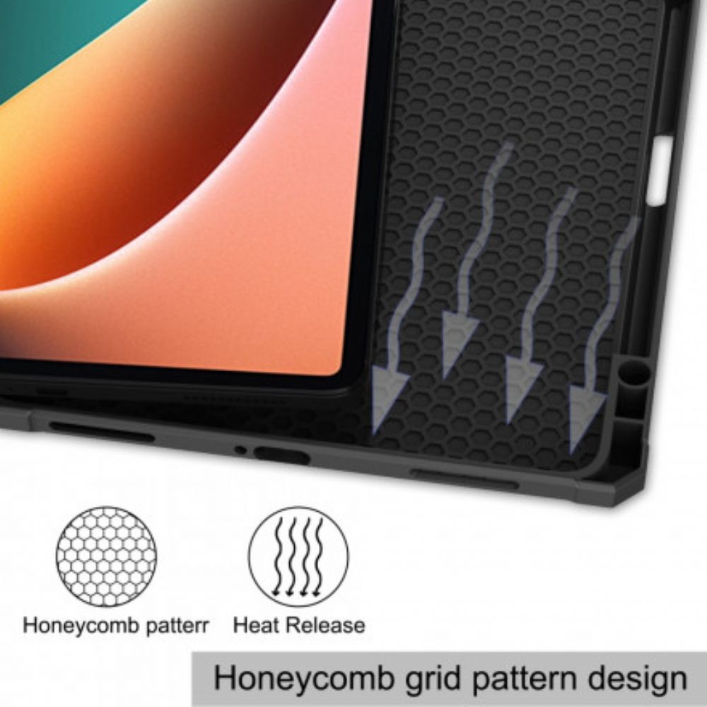 Bescherming Hoesje voor Xiaomi Pad 5 Hybride Stylushouder
