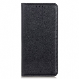 Bescherming Hoesje voor Samsung Galaxy M33 5G Folio-hoesje Litchi Splitleer