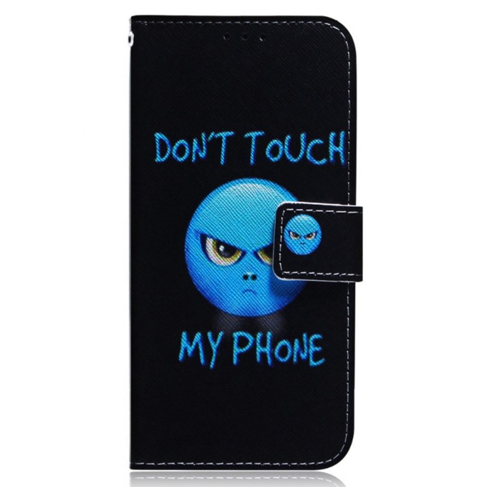 Flip Case voor Samsung Galaxy M33 5G Emoji-telefoon