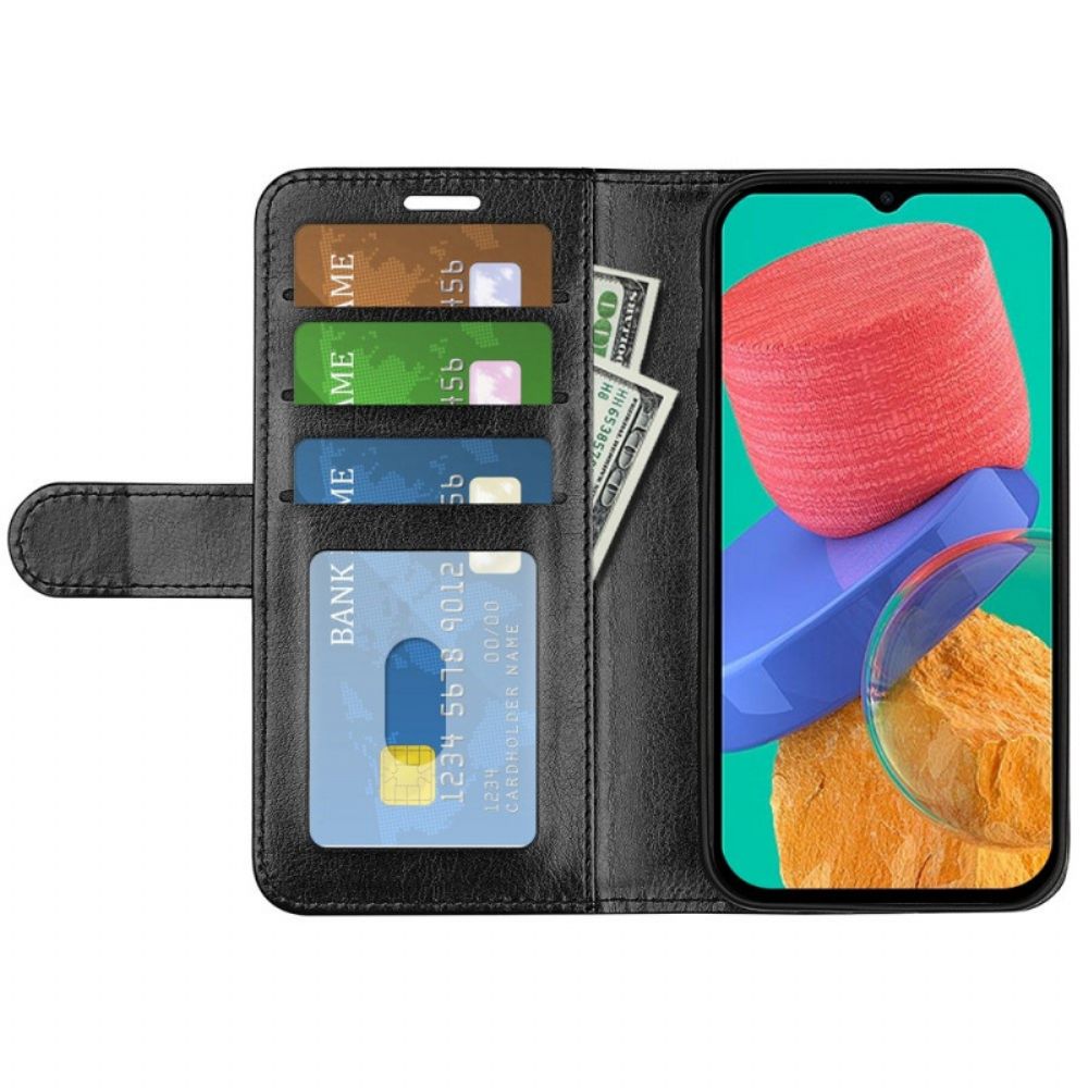 Flip Case voor Samsung Galaxy M33 5G Vintage Kunstleer
