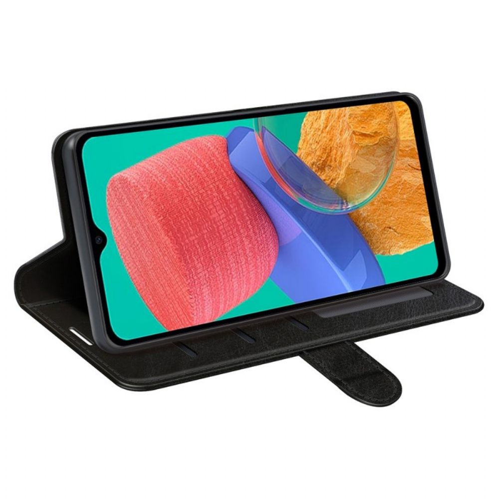 Flip Case voor Samsung Galaxy M33 5G Vintage Kunstleer