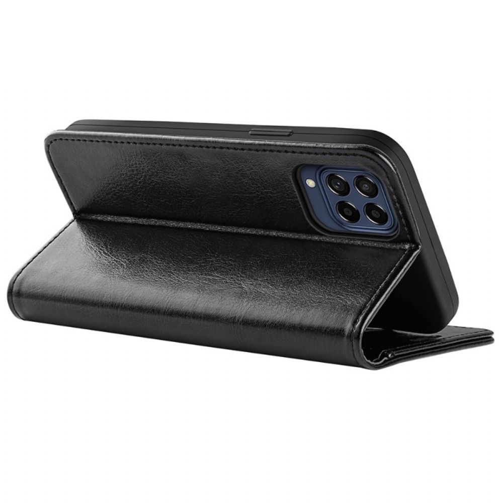 Flip Case voor Samsung Galaxy M33 5G Vintage Kunstleer