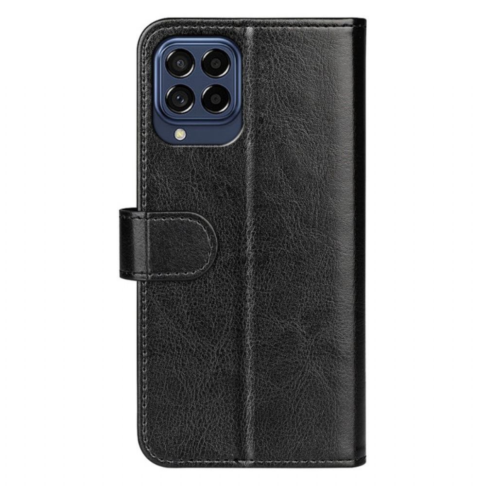 Flip Case voor Samsung Galaxy M33 5G Vintage Kunstleer