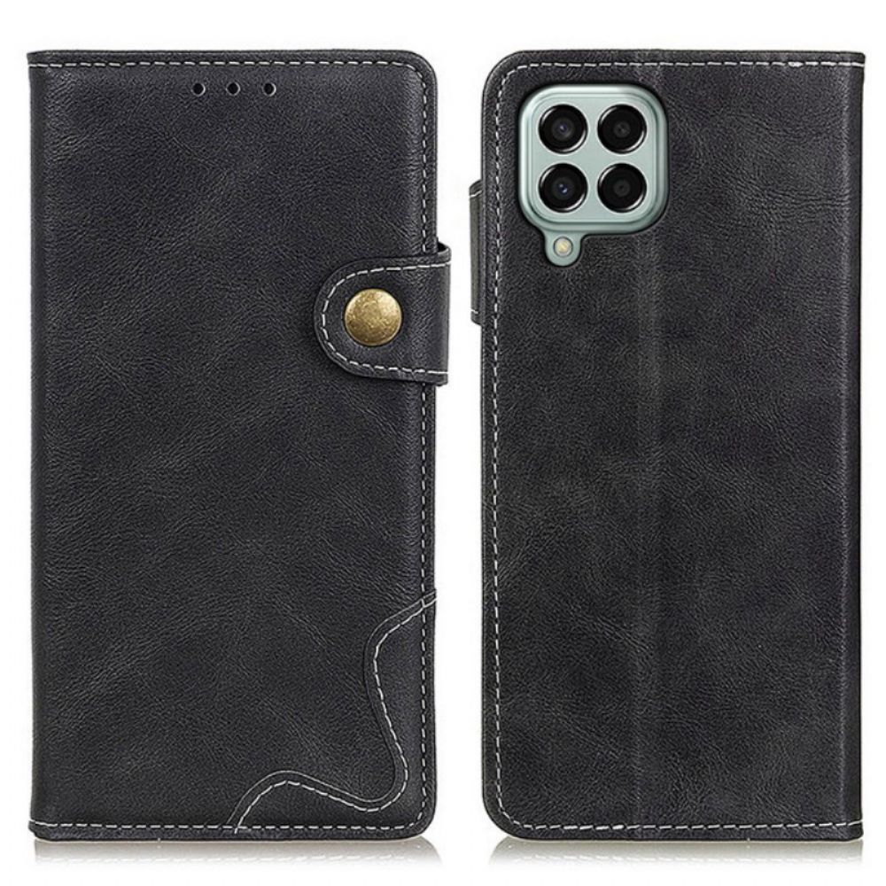 Folio-hoesje voor Samsung Galaxy M33 5G Artistieke Knop
