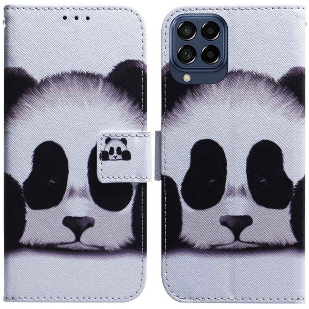 Folio-hoesje voor Samsung Galaxy M33 5G Panda