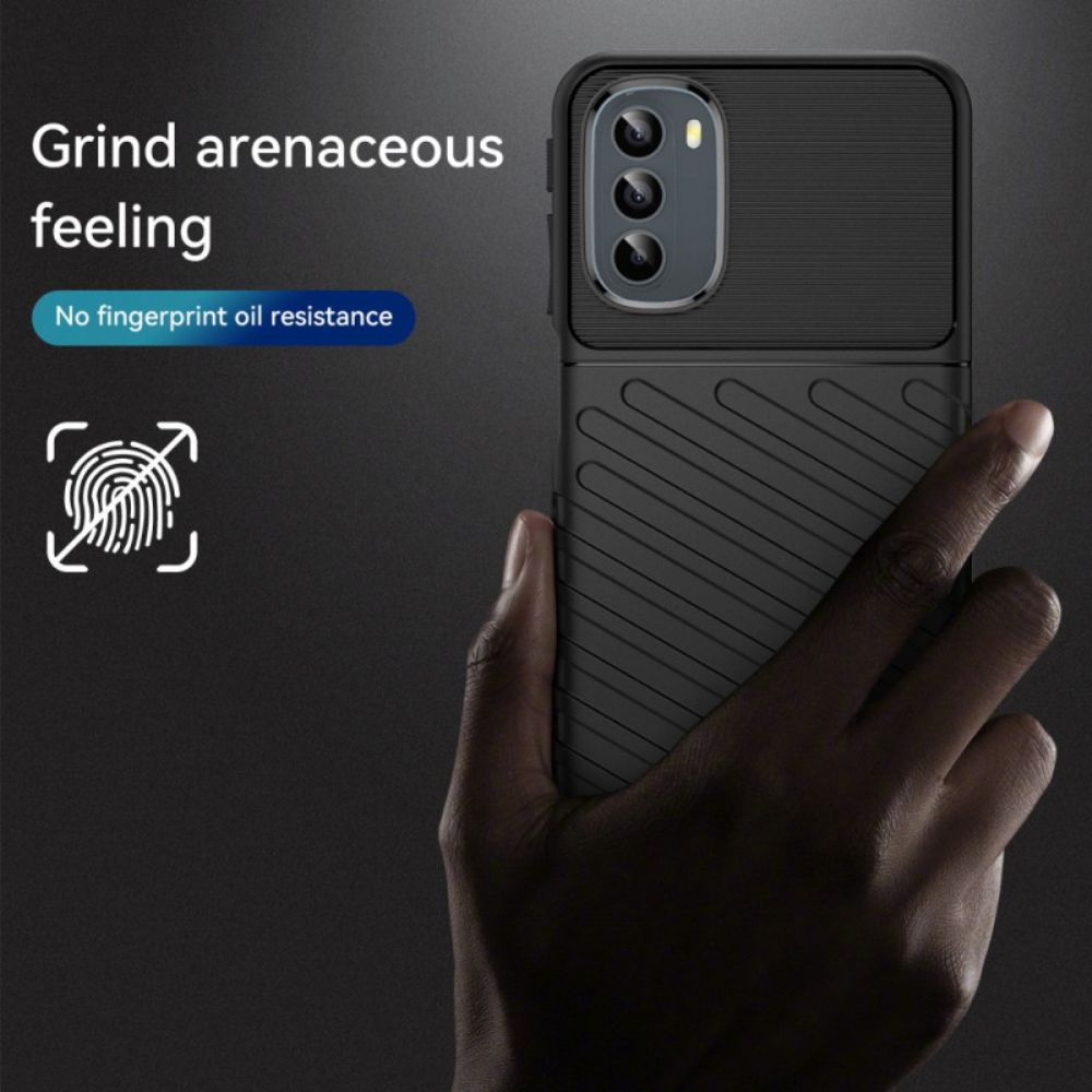 Hoesje voor Moto G31 / Moto G41 Donderreeks