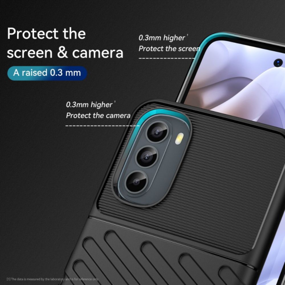 Hoesje voor Moto G31 / Moto G41 Donderreeks