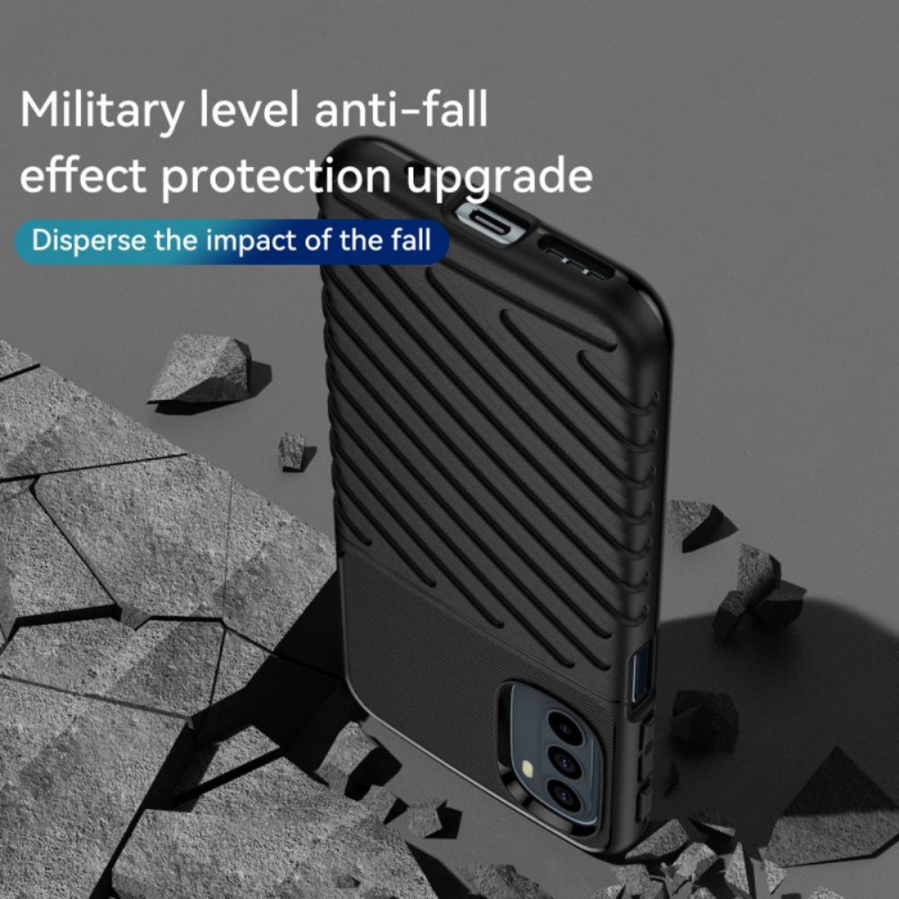 Hoesje voor Moto G31 / Moto G41 Donderreeks