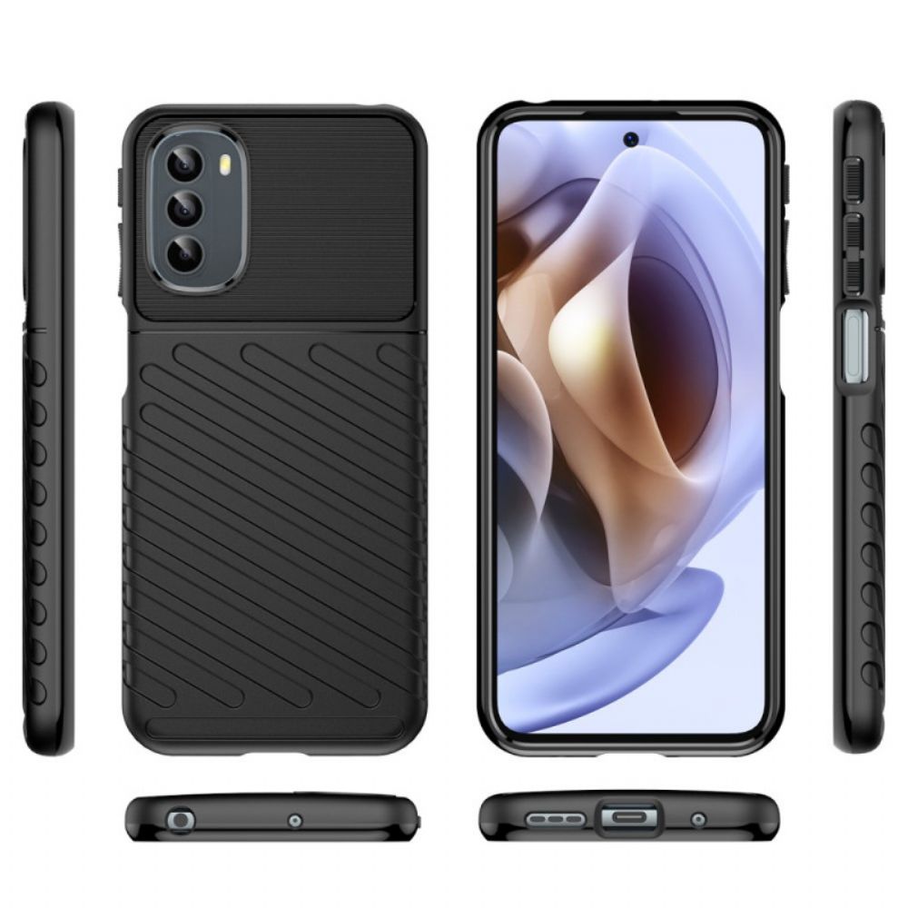 Hoesje voor Moto G31 / Moto G41 Donderreeks