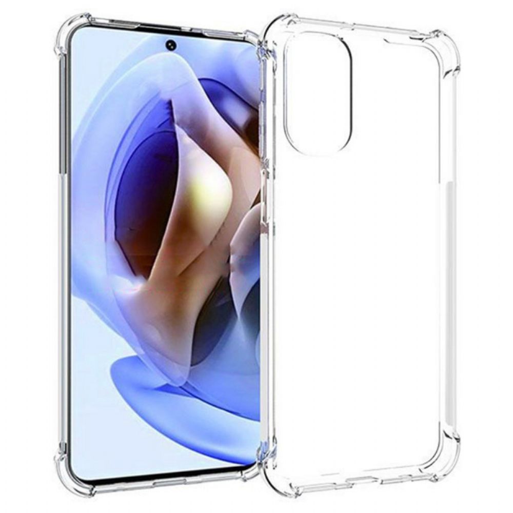 Hoesje voor Moto G31 / Moto G41 Transparante Versterkte Hoeken