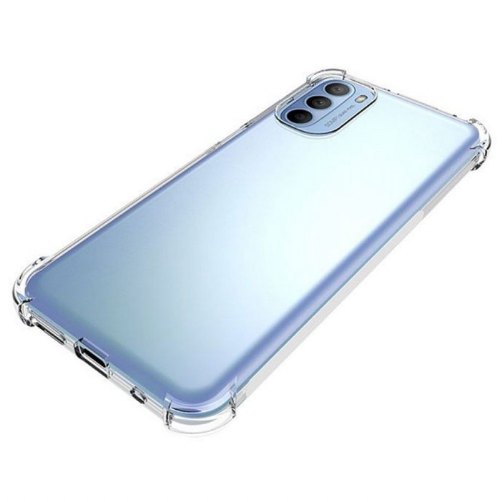 Hoesje voor Moto G31 / Moto G41 Transparante Versterkte Hoeken