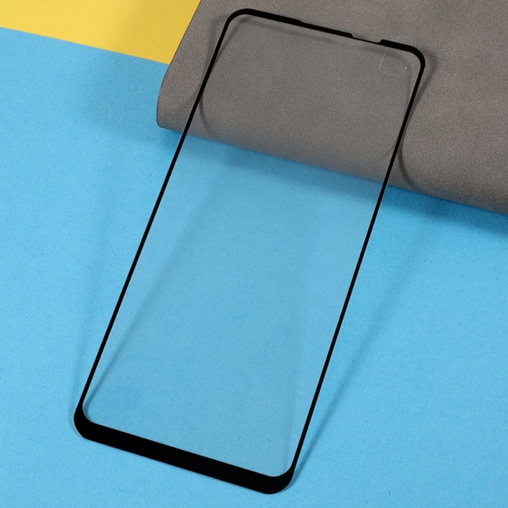 Motorcycle G41 / G31 Black Edge Tempered Glass Screenprotector