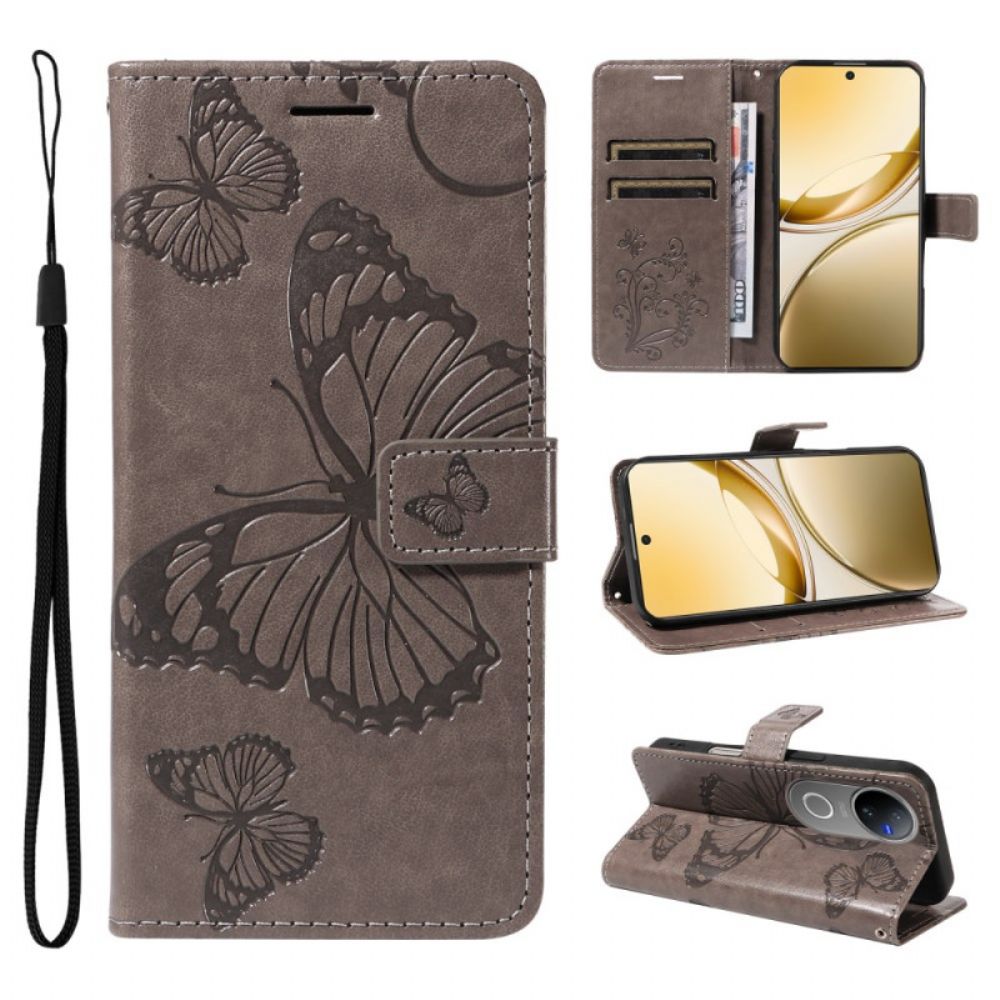 Bescherming Hoesje Vivo V50 5g Gigantische Vlinders