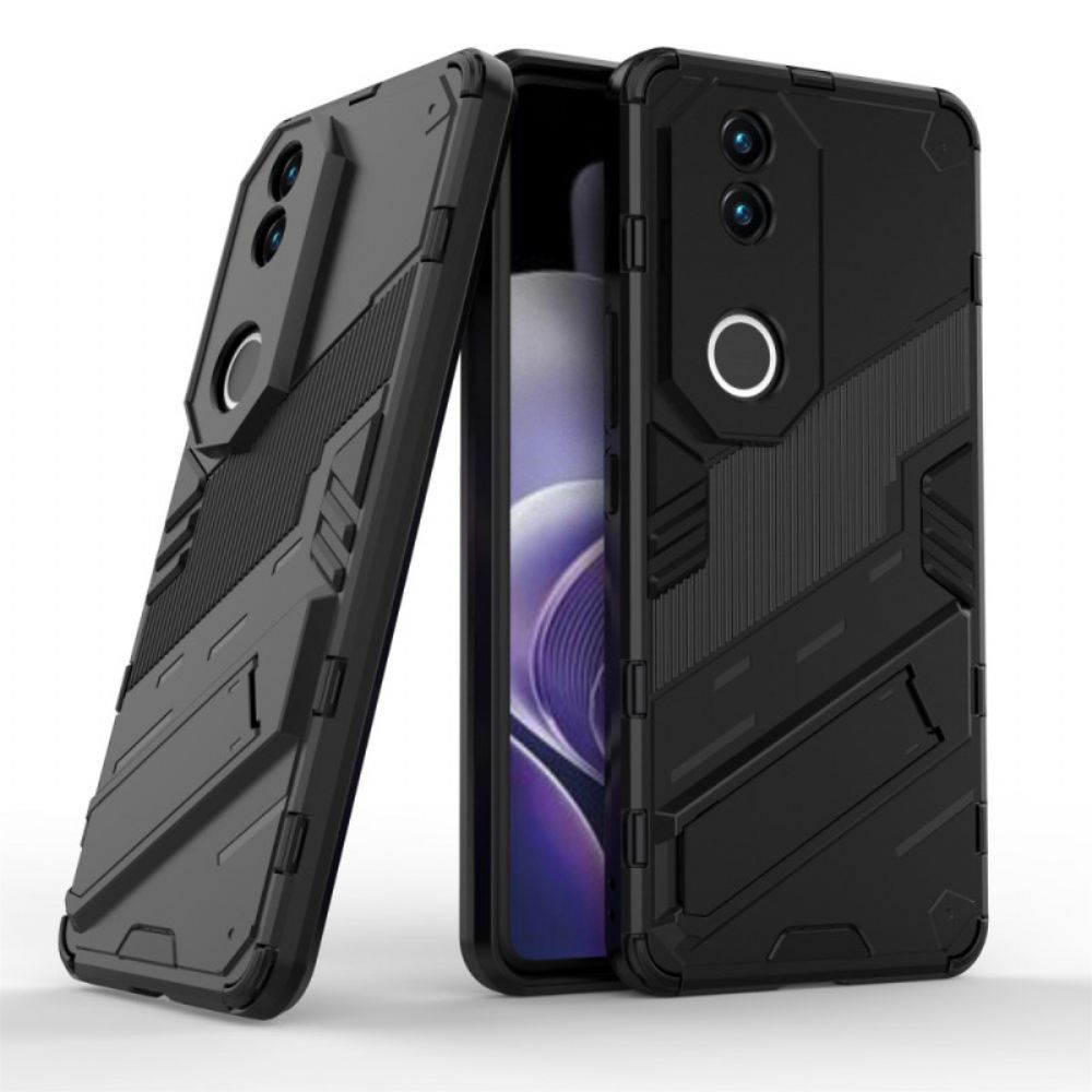 Cover Hoesje Vivo V50 5g Telefoonhoesje Ultra Duurzaam Met Standaard